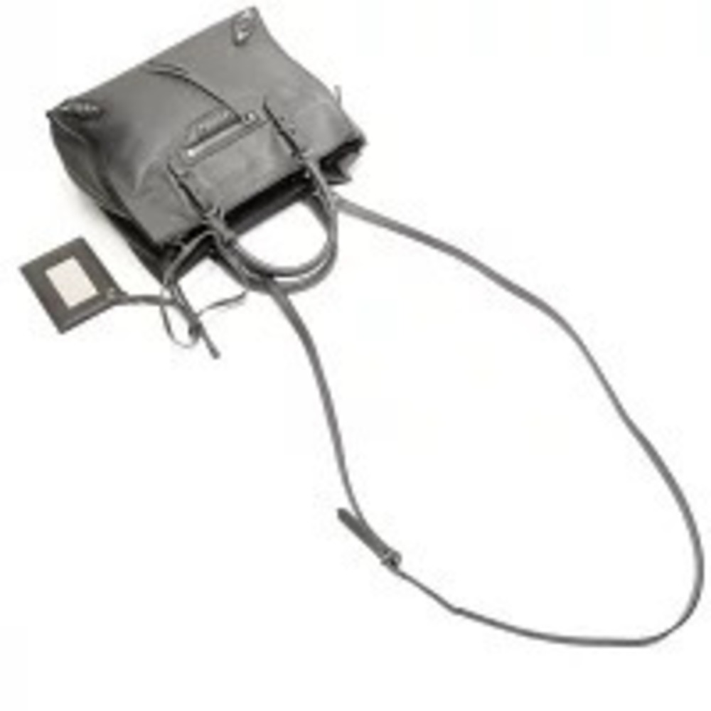Balenciaga Handbag Leather Gray Paper - Picture 8 of 13